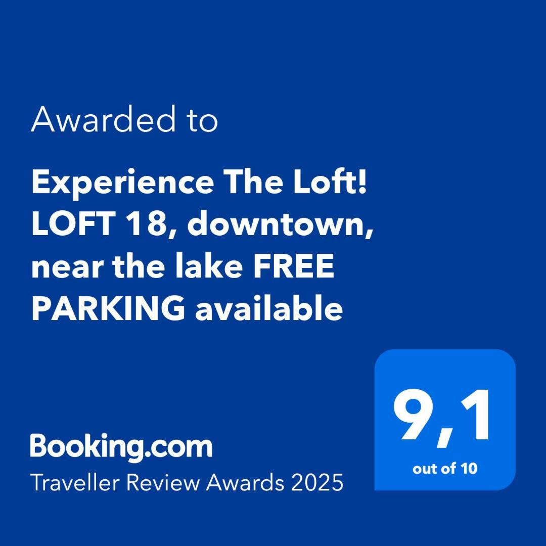 Experience The Loft! Loft 18, Downtown, Near The Lake Free Parking Available 루가노 외부 사진